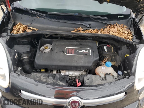 2014 FIAT 500L Trekking with VIN ZFBCFADH1EZ019373, listed as a Copart auction lot 87916725 with 75,862 mi miles and Salvage Title. Bid and sale history available at DreamBid. Image 11.
