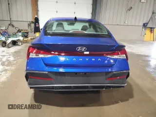 2024 Hyundai Elantra SEL with VIN KMHLM4DG7RU672946, listed as a Copart auction lot 55244965 with 30,938 mi miles and Clean Title. Bid and sale history available at DreamBid. Image 6.