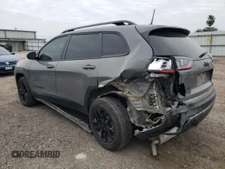 2023 Jeep Cherokee Altitude Lux with VIN 1C4PJMMB0PD115196, listed as a Copart auction lot 41528365 with 27,059 mi miles and Salvage Title. Bid and sale history available at carsss.com. Image 2.