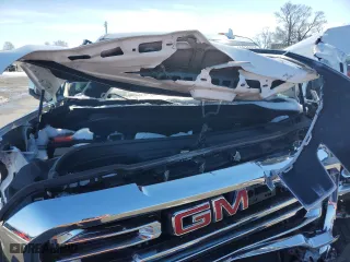 2022 GMC Sierra 1500 Limited SLT with VIN 3GTU9DEL9NG112185, listed as a Copart auction lot 46076825 with 22,228 mi miles and Salvage Title. Bid and sale history available at carsss.com. Image 13.