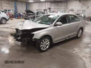 2012 Volkswagen Jetta Sedan SE w/Convenience & Sunroof PZEV with VIN 3VWBP7AJ0CM128368, listed as a IAAI auction lot 41239177 with 332,125 mi miles. Bid and sale history available at carsss.com. Image 2.