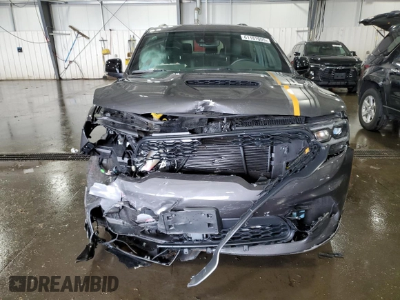 2023 Dodge Durango R/T z VIN 1C4SDJCT1PC695784, wystawiony jako Copart lot #61181005 z przebiegiem 13 286 mil mil oraz Szkoda całkowita • Salvage title. Historia ofert i sprzedaży dostępna na DreamBid. Obrazek 5.