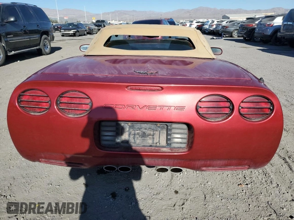 2002 Chevrolet Corvette with VIN 1G1YY32G825120179, listed as a Copart auction lot 84762864 with 138,547 mi miles and Salvage Title. Bid and sale history available at carsss.com. Image 6.
