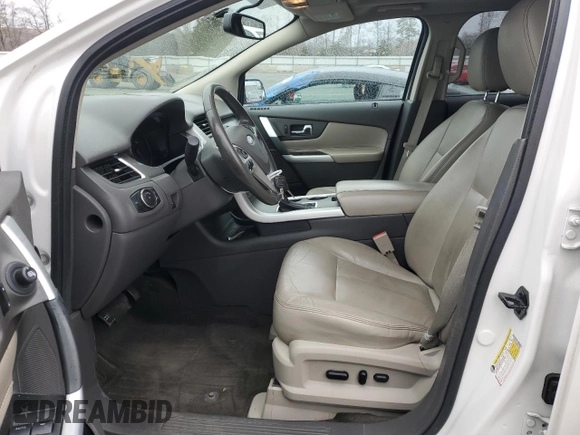 2013 Ford Edge SEL with VIN 2FMDK3JC0DBB22086, listed as a Copart auction lot 48160145 with 180,614 mi miles and Salvage Title. Bid and sale history available at carsss.com. Image 7.