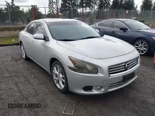 2013 Nissan Maxima S with VIN 1N4AA5AP5DC830073, listed as a IAAI auction lot 41499260 with Not Provided miles and . Bid and sale history available at DreamBid. Image 1.