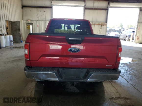 2020 Ford F-150 XL with VIN 1FTEX1EPXLKE68355, listed as a Copart auction lot 65419325 with 61,849 mi miles and Salvage title. Bid and sale history available at DreamBid. Image 6.