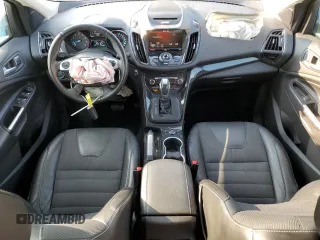 2015 Ford Escape Titanium with VIN 1FMCU9J92FUC09093, listed as a Copart auction lot 59089915 with 62,382 mi miles and Non repairable. Bid and sale history available at DreamBid. Image 8.