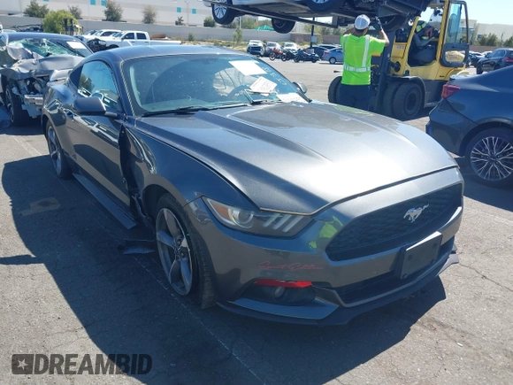 2015 Ford Mustang V6 with VIN 1FA6P8AM9F5396663, listed as a IAAI auction lot 41824725 with 91,403 mi miles and . Bid and sale history available at DreamBid. Image 13.