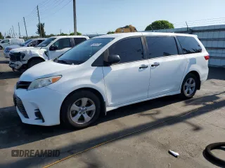 2019 Toyota Sienna L с VIN 5TDZZ3DC5KS992168, выставлен на аукционе Copart как лот 56454755 с пробегом 165 764 миль миль и Чистый • Clean title. История ставок и продаж доступна на DreamBid. Изображение 1.
