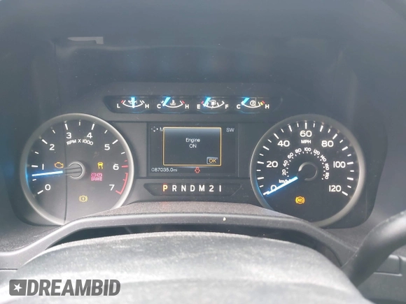 2015 Ford F-150 XLT with VIN 1FTEX1EP3FFC83139, listed as a IAAI auction lot 41956275 with 87,035 mi miles. Bid and sale history available at carsss.com. Image 7.