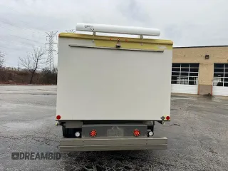 2017 Ford Econoline Commercial with VIN 1FDXE4FS0HDC69020, listed as a Copart auction lot 87970525 with 165,607 mi miles and Clean Title. Bid and sale history available at carsss.com. Image 14.