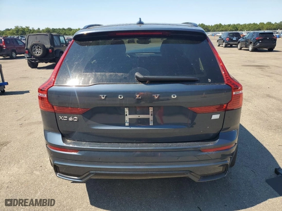 2024 Volvo XC60 Recharge Plug-In Hybrid Plus Dark Theme with VIN YV4H60DL4R1919610, listed as a Copart auction lot 69167544 with 2,831 mi miles and Salvage Title. Bid and sale history available at carsss.com. Image 6.