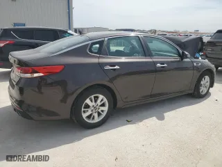 2018 Kia Optima LX with VIN KNAGT4L39J5238644, listed as a Copart auction lot 48029375 with 0 mi miles and Salvage Title. Bid and sale history available at carsss.com. Image 3.