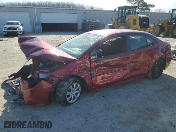 2023 Toyota Corolla Hybrid LE with VIN JTDBCMFE1PJ013094, listed as a Copart auction lot 47686665 with 27,190 mi miles and Salvage Title. Bid and sale history available at carsss.com. Image 1.