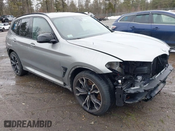 2020 BMW X3 M z VIN 5YMTS0C02L9B29984, wystawiony jako IAAI lot #41655102 z przebiegiem 38 878 mil mil oraz . Historia ofert i sprzedaży dostępna na DreamBid. Obrazek 1.