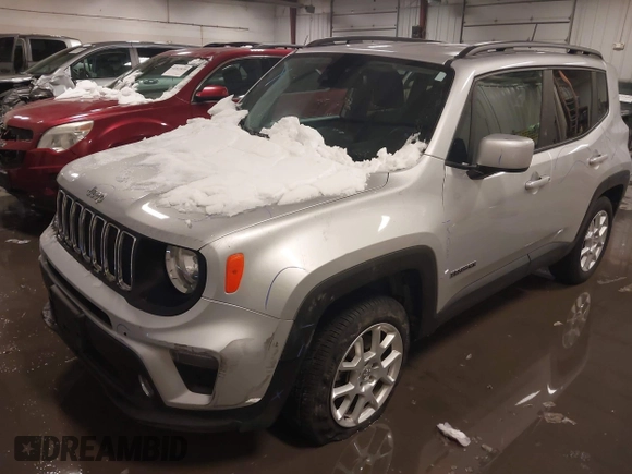 2021 Jeep Renegade 80th Anniversary with VIN ZACNJDBB3MPM13777, listed as a IAAI auction lot 41574742 with 47,600 mi miles and . Bid and sale history available at DreamBid. Image 17.
