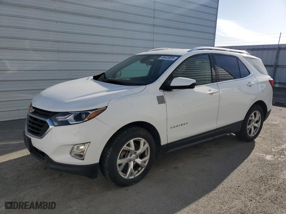 2020 Chevrolet Equinox LT with VIN 3GNAXVEX5LS615229, listed as a Copart auction lot 49445925 with 153,559 mi miles and Clean Title. Bid and sale history available at carsss.com. Image 1.