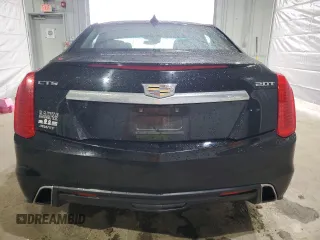 2018 Cadillac CTS Luxury AWD with VIN 1G6AX5SX3J0107605, listed as a Copart auction lot 55756235 with 113,375 mi miles and Salvage title. Bid and sale history available at DreamBid. Image 6.