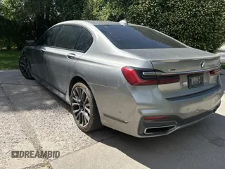 2020 BMW 7 Series 750i xDrive with VIN WBA7U2C05LGJ59633, listed as a Copart auction lot 59625975 with 73,471 mi miles and Clean title. Bid and sale history available at DreamBid. Image 3.