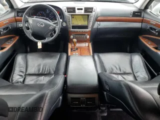 2010 Lexus LS 460 with VIN JTHBL5EF8A5092651, listed as a Copart auction lot 45054185 with 174,439 mi miles and Salvage Title. Bid and sale history available at DreamBid. Image 8.