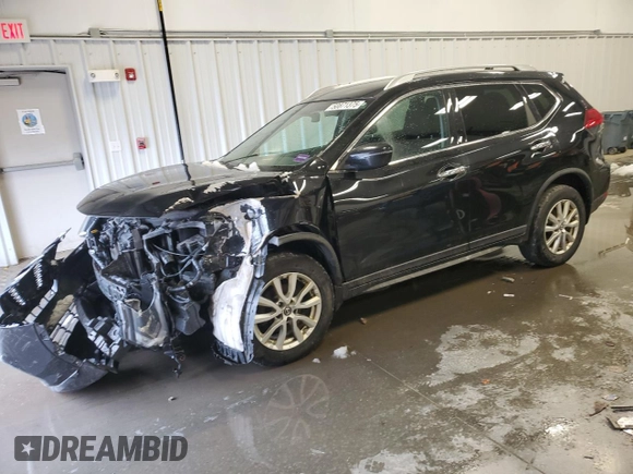 2017 Nissan Rogue SV with VIN KNMAT2MV7HP596269, listed as a Copart auction lot 50871375 with 61,676 mi miles and Salvage title. Bid and sale history available at DreamBid. Image 1.