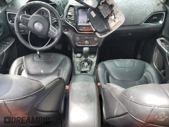 2019 Jeep Cherokee Limited z VIN 1C4PJMDX6KD139989, wystawiony jako Copart lot #54819445 z przebiegiem 119 077 mil mil oraz Szkoda całkowita • Salvage title. Historia ofert i sprzedaży dostępna na DreamBid. Obrazek 8.