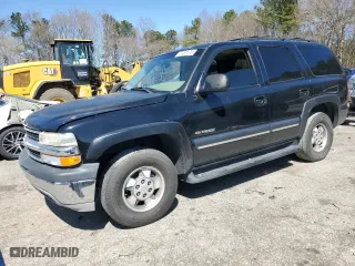 2003 Chevrolet Tahoe LT with VIN 1GNEC13Z03J128676, listed as a Copart auction lot 47451875 with 276,957 mi miles and Salvage Title. Bid and sale history available at carsss.com. Image 1.