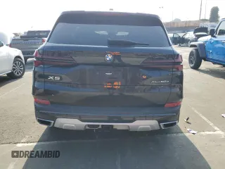 2024 BMW X5 xDrive50e with VIN 5UX43EU02R9S55904, listed as a Copart auction lot 83061374 with 0 mi miles and Salvage Title. Bid and sale history available at carsss.com. Image 6.