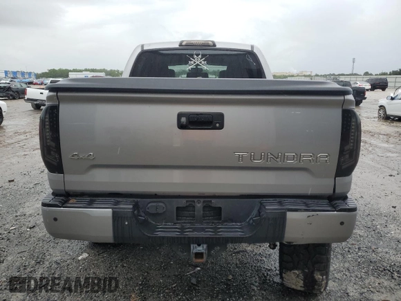 2016 Toyota Tundra 4WD Truck Platinum with VIN 5TFAW5F10GX500905, listed as a Copart auction lot 71201034 with 115,886 mi miles and Salvage Title. Bid and sale history available at carsss.com. Image 6.
