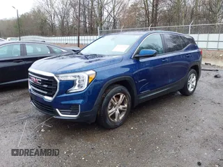 2022 GMC Terrain SLE with VIN 3GKALMEV9NL210179, listed as a IAAI auction lot 41759554 with 106,454 mi miles. Bid and sale history available at carsss.com. Image 17.