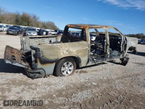 2024 Chevrolet Silverado 1500 LT with VIN 1GCPACEK9RZ194236, listed as a Copart auction lot 81338804 with Not Provided miles and Non Repairable. Bid and sale history available at DreamBid. Image 3.
