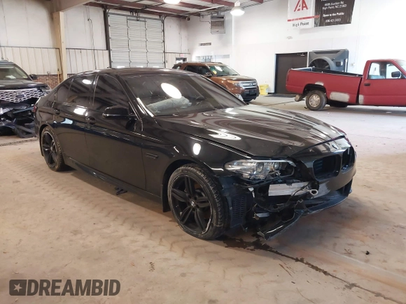 2014 BMW 5 Series 535i with VIN WBA5B1C57ED480208, listed as a IAAI auction lot 41257404 with 114,340 mi miles and . Bid and sale history available at DreamBid. Image 1.