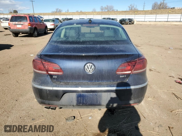 2013 Volkswagen CC Lux with VIN WVWRP7AN6DE513686, listed as a Copart auction lot 88758115 with 63,619 mi miles and Salvage Title. Bid and sale history available at carsss.com. Image 6.