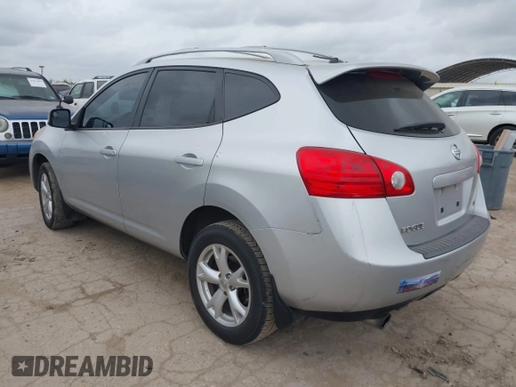 2009 Nissan Rogue SL with VIN JN8AS58T09W320539, listed as a IAAI auction lot 41870913 with 210,432 mi miles and . Bid and sale history available at DreamBid. Image 3.