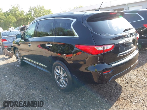 2015 Infiniti QX60 with VIN 5N1AL0MM7FC529408, listed as a IAAI auction lot 42478663 with 106,566 mi miles and . Bid and sale history available at DreamBid. Image 3.