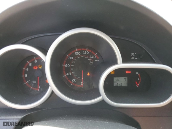 2009 Toyota Matrix S with VIN 2T1LE40E69C009547, listed as a Copart auction lot 46186905 with 164,511 mi miles and Salvage Title. Bid and sale history available at carsss.com. Image 9.