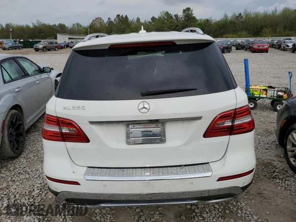 2014 Mercedes-Benz M 350 with VIN 4JGDA5JB4EA407764, listed as a Copart auction lot 51336725 with Not provided miles and Salvage title. Bid and sale history available at DreamBid. Image 6.