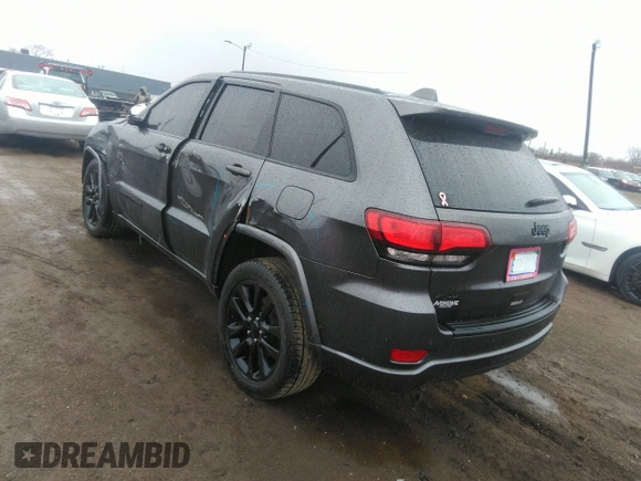 2017 Jeep Grand Cherokee Altitude with VIN 1C4RJFAG2HC926896, listed as a IAAI auction lot 41810504 with 100,337 mi miles and . Bid and sale history available at DreamBid. Image 3.
