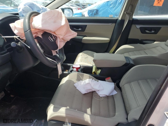 2019 Honda CR-V LX with VIN 2HKRW5H3XKH411672, listed as a Copart auction lot 51619395 with 43,629 mi miles and Salvage Title. Bid and sale history available at carsss.com. Image 7.