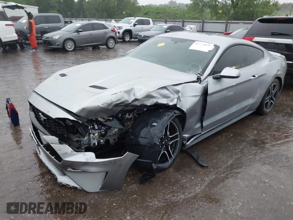 2020 Ford Mustang EcoBoost with VIN 1FA6P8TH3L5111659, listed as a IAAI auction lot 42115879 with 93,928 mi miles and . Bid and sale history available at DreamBid. Image 17.