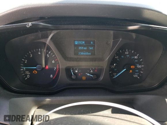 2015 Ford Transit with VIN 1FTNR2CG4FKA94008, listed as a Copart auction lot 60238194 with 238,468 mi miles and Salvage Title. Bid and sale history available at DreamBid. Image 9.