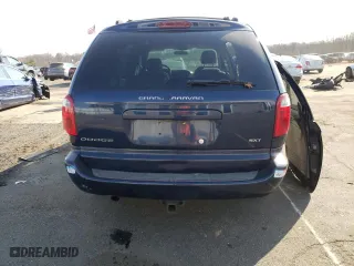 2006 Dodge Grand Caravan SXT with VIN 2D8GP44L26R659848, listed as a Copart auction lot 48789945 with 208,482 mi miles and Salvage Title. Bid and sale history available at carsss.com. Image 6.