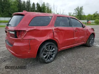 2018 Dodge Durango GT z VIN 1C4RDJDG6JC385413, wystawiony jako Copart lot #57707885 z przebiegiem 122 020 mil mil oraz Szkoda całkowita • Salvage title. Historia ofert i sprzedaży dostępna na DreamBid. Obrazek 3.