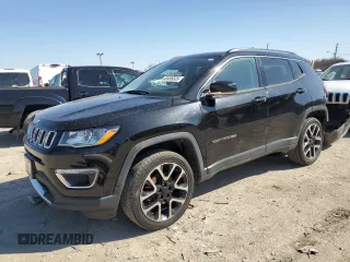 2018 Jeep Compass Limited with VIN 3C4NJDCB3JT315967, listed as a Copart auction lot 48486835 with 112,446 mi miles and Salvage Title. Bid and sale history available at carsss.com. Image 1.