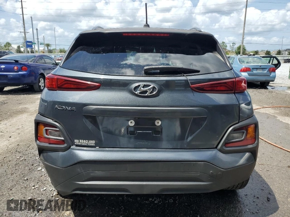 2019 Hyundai Kona SEL with VIN KM8K22AA2KU322037, listed as a Copart auction lot 51643275 with 25,867 mi miles and Non Repairable. Bid and sale history available at carsss.com. Image 6.