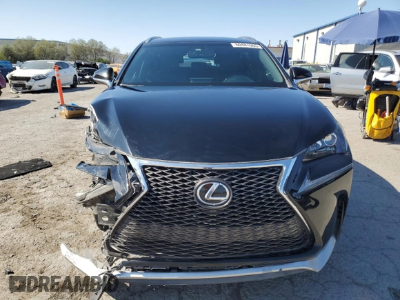 2016 Lexus NX 200t with VIN JTJYARBZ7G2025179, listed as a Copart auction lot 60481965 with 93,997 mi miles and Salvage title. Bid and sale history available at DreamBid. Image 5.