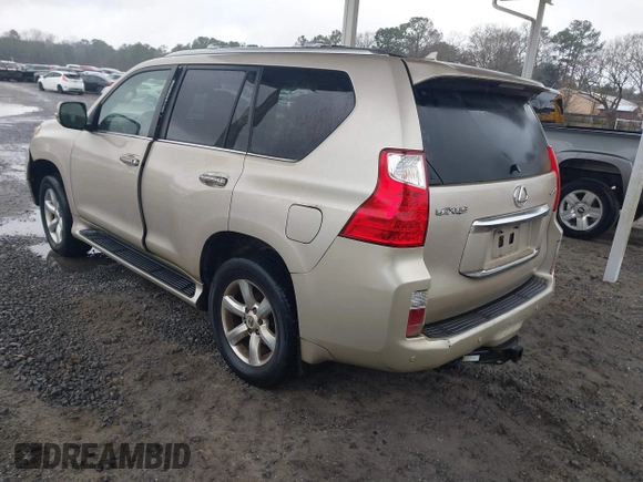 2010 Lexus GX 460 with VIN JTJBM7FX5A5009630, listed as a IAAI auction lot 41605344 with Not Provided miles and . Bid and sale history available at DreamBid. Image 3.