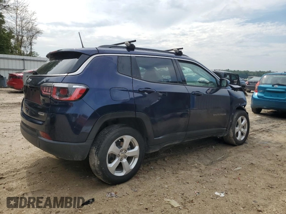 2020 Jeep Compass Latitude with VIN 3C4NJCBB6LT141553, listed as a Copart auction lot 61432225 with 87,151 mi miles and Non repairable. Bid and sale history available at DreamBid. Image 3.