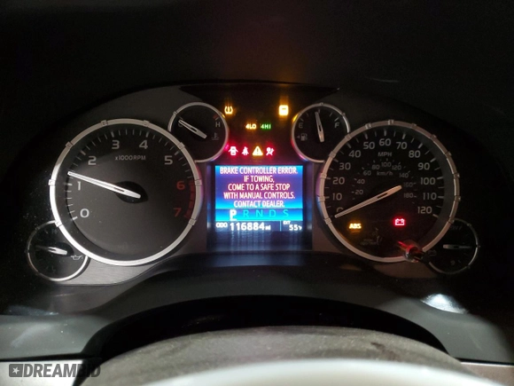 2016 Toyota Tundra 4WD Truck SR5 with VIN 5TFDW5F17GX566297, listed as a Copart auction lot 49700945 with 116,884 mi miles and Clean Title. Bid and sale history available at carsss.com. Image 9.