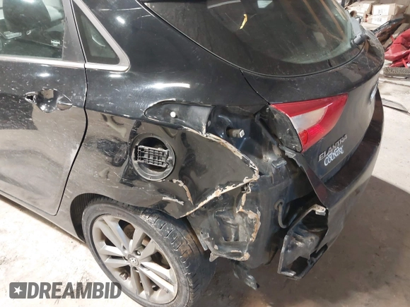 2016 Hyundai Elantra GT with VIN KMHD35LH2GU266352, listed as a IAAI auction lot 41754614 with 155,650 mi miles. Bid and sale history available at carsss.com. Image 6.